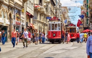 Tramway on İstiklal Avenue